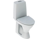 Toalettstol IFÖ Vinta hög modell rimfree® hårdsits dolt S-lås 4/2 L 7805902