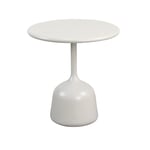 Cane-Line - Soffbordsunderrede liten - Glaze - Sand/Bordsskiva dia. 45 cm - Drop, Glaze, Go - Sand - Soffbord utomhus - Beige