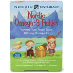 Nordic Naturals - Nordic Omega-3 Fishies, 300mg Yummy Tutti Frutti Taste - 36 fishies