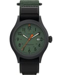 Timex Expedition Scout Mens Green Watch TW4B29800 Fabric - One Size
