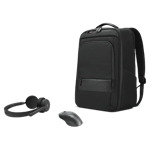Lenovo ThinkPad Professional 16? Backpack Gen2 + Lenovo Wireless VoIP Headset Teams + Lenovo Professional Bluetooth Rechargeable Mouse