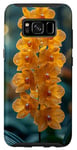Coque pour Galaxy S8 Vanda Orchidée Jaune Fleur Plante Fleuriste Jardinier