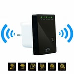 300mbps Wireless Wifi Repeater Router Booster Ap Rj45 Wps Sky Uk Plug