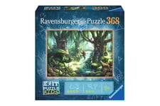 Ravensburger EXIT Puzzle Kids - The Magical Forest - puslespel - 368 bitar - 70 x 50 cm - 9 år och op