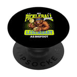 Mon jeu de pickleball est légendaire Bigfoot PopSockets PopGrip Interchangeable