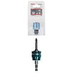 Bosch Professional Hole Saw Sheet Metal (Ø 32 mm) + 1x Power Change Plus Adapter (Socket 3/8" Hexagonal Shank, Incl. HSS-Co Drill Bit 7.15 x 65 mm)