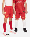 Liverpool F.C. 2024/25 Stadium Home Older Kids' Nike Dri-FIT Football Replica Shorts
