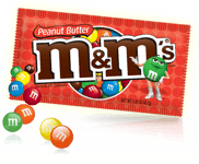 M&Ms Peanut Butter 46g (BF: 2025-04-30)