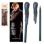 Harry Potter Ron Weasley tryllestav kuglepen og bogmærke