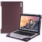 Broonel - Profile Series - Purple Leather Laptop Case - Compatible With HP EliteBook 840 G2 Laptop 14 ''