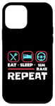 iPhone 12 mini Eat Sleep Sim Race Repeat Sim Racing Case