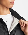 WOMENS NIKE SPORTWEAR THERMA-FIT TECH PACK JACKET PARKA SIZE XS (DQ7745 010)