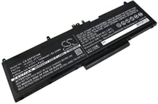 Kompatibelt med Dell Latitude E5570, 11.4V, 7300 mAh