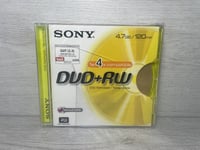 X4 Sony DVD-RW 4.7GB/120M DVD Rewritable Discs New DPW120A2