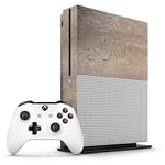 Xbox One S Marbled Wood Console Skin/Cover/Wrap for Microsoft Xbox One S