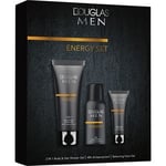 Douglas Collection Men Ansiktsvård Starter Set 2 in 1 Body & Hair Shower Gel 100 ml + 48h Antiperspirant Spray 50 Balancing Face 25 Stk.