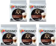 Tassimo L'OR Latte Macchiato Coffee Pods , 8 Count ( Pack of 5), (40 drinks)