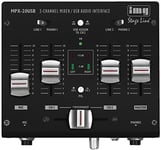 IMG Stage Line Mpx de 20usb 3 canaux stéréo Table de mixage DJ avec interface USB Noir