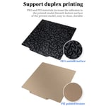 3D Print Build Plate PEO PEI Textured Heating Bed For Bambu X1 P1P Printer TPG