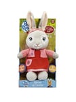 Peter Rabbit Lily Bobtail Talking Soft Toy, One Colour