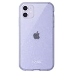 Coque hybride étincelante invisible pour iPhone Apple 11, Violet - Neuf