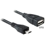 CABLING® Micro USB Host Câble - OTG Câble -pour Samsung Galaxie S2 I9100 I9101MOTO XOOMNokia N810 / N900Toshiba TG01Archos G9