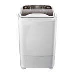 Fikujap Portable Single-Tub Washing Machine, Large Capacity Household Mini Washing Machine, with Dewatering, for Apartments, Camping, Dorm Room,C