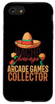 Coque pour iPhone SE (2020) / 7 / 8 Nacho Average Arcade Games Collector Cinco De Mayo