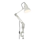 Anglepoise - Original 1227 Desk Lamp With Clamp Linen White - Vit - Skrivbordslampor