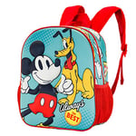 Disney Mickey Mouse Best-Sac à dos 3D Petit, Vert