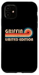 Coque pour iPhone 11 GRIFFIN Surname Retro Vintage 80s 90s Birthday Reunion