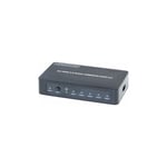 Kimex - Switcher 5 entrées- 1 sortie, HDMI2.0 HDCP2.2, 4K60HZ - Noir