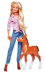 Simba 105733517 Steffi Love Little Horse Doll with Cute Foal and Fun Function, Includes Accessories, 29 cm Toy Doll, Pony, from 3 Years