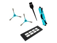 Cecotec 05174, Robotdammsugare, Tillbehörskit, Svart, Blå, Vit, Conga 3090, 1 Styck