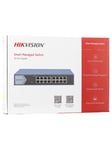 Hikvision DS-3E1516-EI 16 portin Gigabit Smart -kytkin