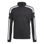 adidas Boy's Squadra21 Training Sweatshirt, Black/White, 15-16 Years UK
