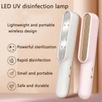 Portable Handheld Uv Germicidal Lamp Home Disinfection Light White