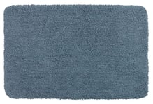 WENKO 23099100 Blend Bath Mat, Navy Blue, 55 x 65 x 3 cm