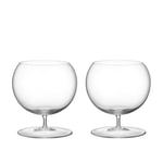 Orrefors - Geometry Cognac Glas 67 cl 2-Pack - Drinkglas - Claesson Koivisto Rune - Transparent