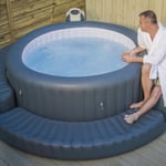 Lay-Z-Spa oppustelig bassinkant til runde boblebade