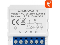 Avatto WSM16-W2 TUYA intelligent Wi-Fi-väggkontakt