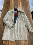 Fred Perry Classic Icon Inspector's Trench Coat Trench Jacket Coat L
