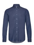 Michael Kors Real Indigo Slim Shirt Blå