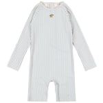 Konges Sløjd Aster UV-Onesie Tea Stripe | Blå | 4 years