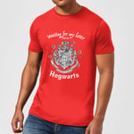 Harry Potter Waiting For My Letter From Hogwarts Men's T-Shirt - Red - L