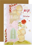 Hallmark Valentine's Day Card for Wife - Cute 3D Pop-out, Forever Friends Desig