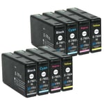 8 Ink Cartridges XL (Set) to replace Epson T7906 (79XL) non-OEM / Compatible