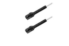 DELTACO Flex-Boot patch-kabel - 1.5 m - vit