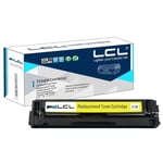 Lcl Compatible 201a 201x Cf402a Cf402x 2300pages (1-pack,jaune) Cartouche De Toner Compatible Pour Hp Color Laserjet Pro M252dw/m252n, Laserjet Pro Mfp M277dw/m277n