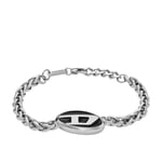 DIESEL Mens Bracelet DX1469040 Stainless Steel